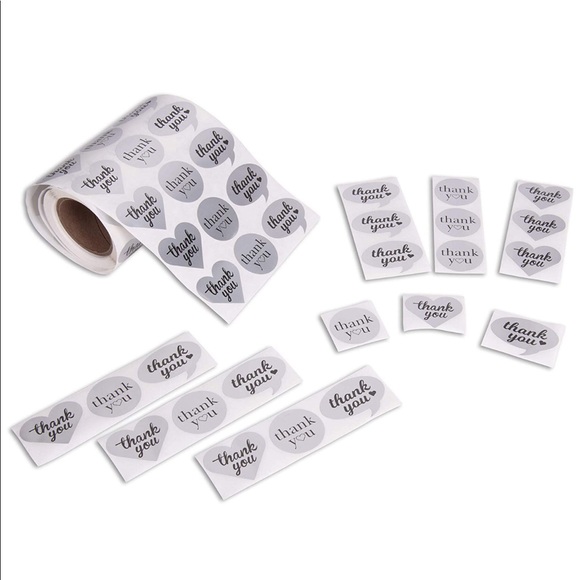 300 Quality “Thank You” labels stickers - Picture 5 of 5